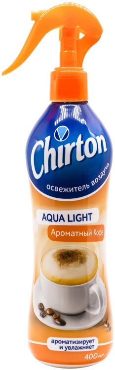 Водный освежитель воздуха CHIRTON Aqua light Ароматный кофе 400мл 1/10