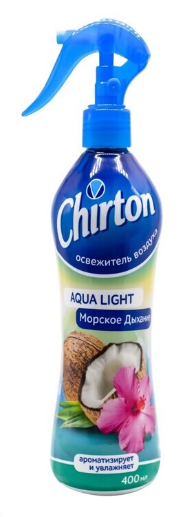 Водный освежитель воздуха CHIRTON Aqua light Морское дыхание 400мл 1/10