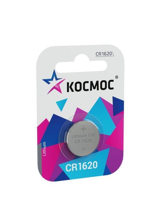 элемент питания Космос CR1620 BL1 1/12