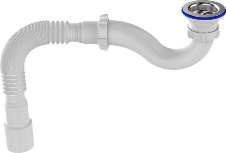 Сифон для душевого поддона, гибкая труба 40х40/50, V145-20-MR 1/20