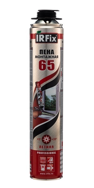 пена монтажная проф. IRFIX 65 зима 1000мл 1/16