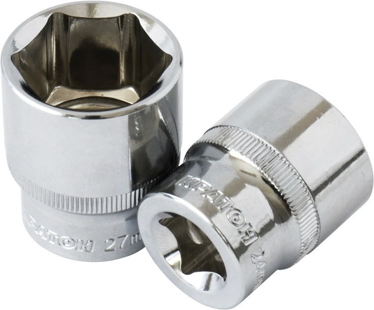 головка торцевая КРАТОН 6-гранная 1/2" 12мм 1/10