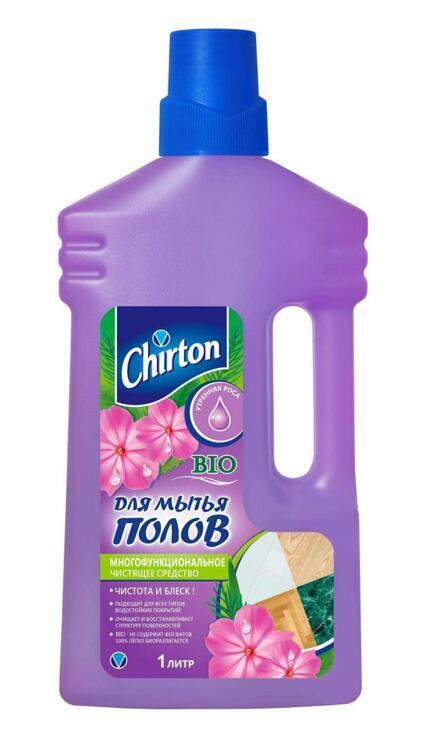 Средство д/мытья пола CHIRTON Утренняя роса 1л 1/12