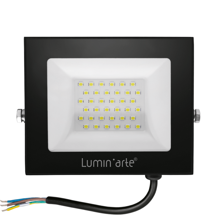 Прожектор светодиодный 50Вт 5700К IP65 4000лм серый LUMIN'ARTE 1/40